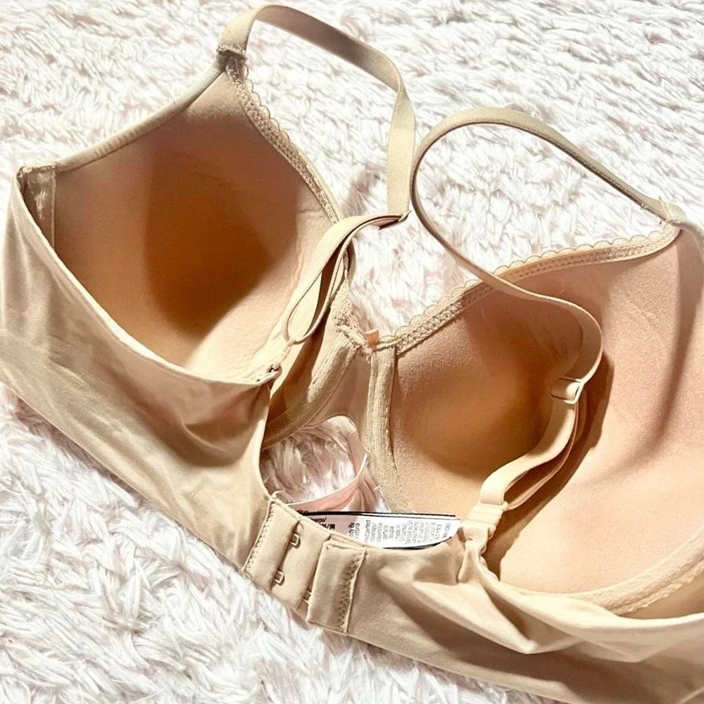 Victorias Secret Nude Classic‎ Timeless Lightly Padded Tshirt Bra Womens 36C